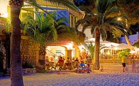 Abendstimmung an der Strandbar - Foto: Ingo Wandmacher